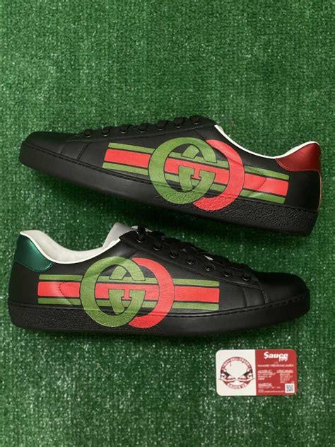 gucci ace sneakers ebay|Gucci ace sneakers interlocking g.